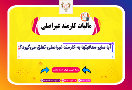 معافیت ماده 91 ق.م.م به کارمند غیراصلی تعلق می‌گیرد؟